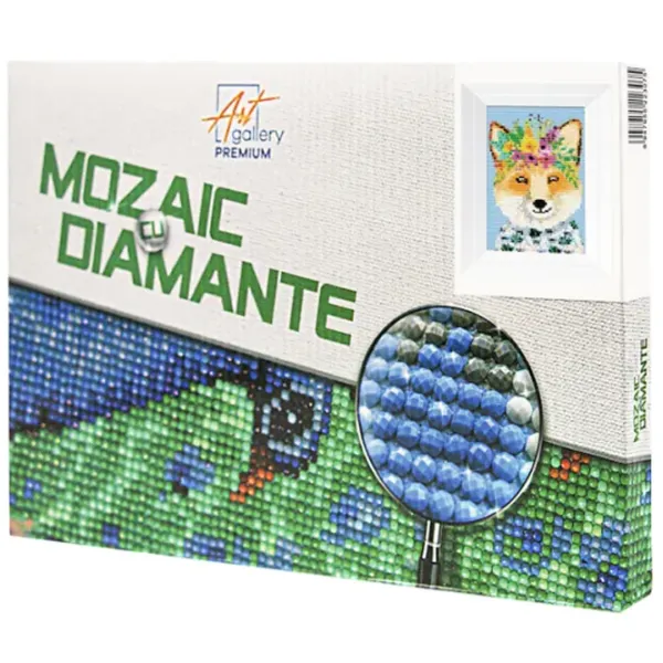 Mozaic New World Vulpea în coroniță de flori  /  photo 1