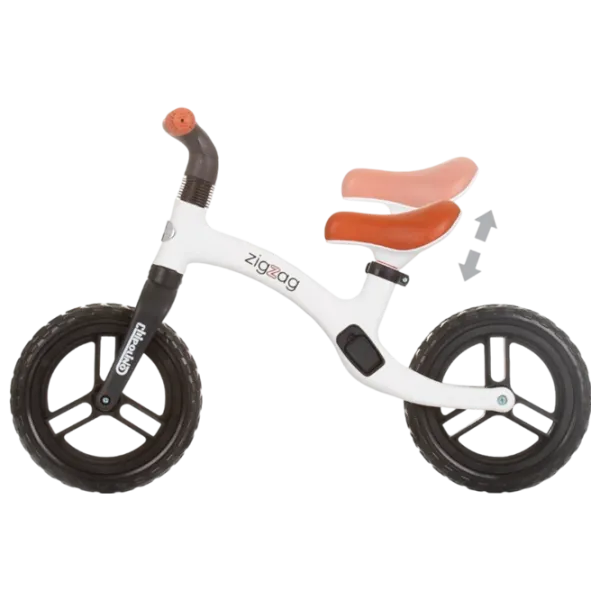 Беговел Chipolino Zig Zag 12"  Металл / Белый  photo 3 Беговел Chipolino Zig Zag 12"  Металл / Белый  photo 3