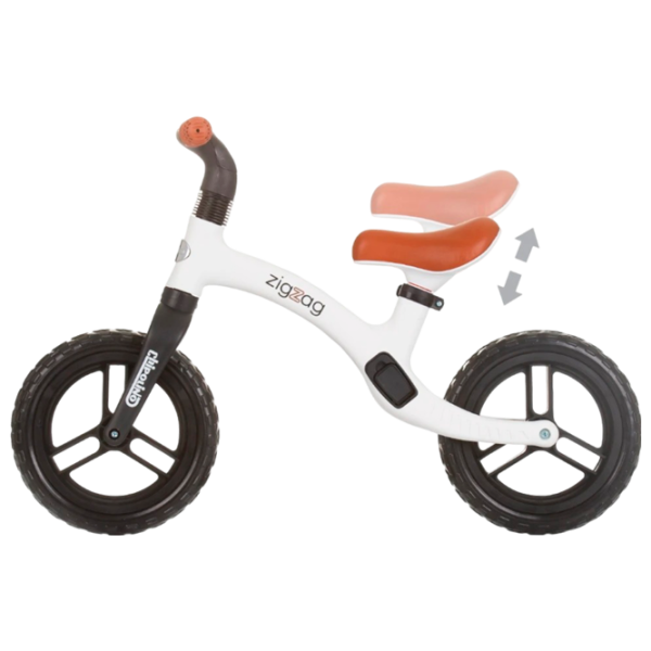 Беговел Chipolino Zig Zag 12"  Металл / Белый  photo 3 Беговел Chipolino Zig Zag 12"  Металл / Белый  photo 3