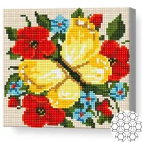 Мозайка Art Galery Premium Fluture galben pe flori / photo 2