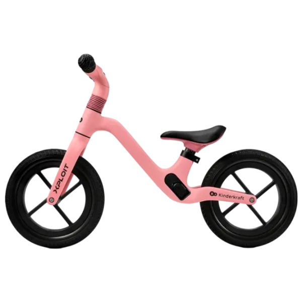 Bicicletă fără pedale KinderKraft Xploit 12"  Aliaj de magneziu / Pink  photo 2