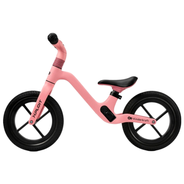 Bicicletă fără pedale KinderKraft Xploit 12"  Aliaj de magneziu / Pink  photo 2