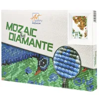 Mozaic New World Iepurași în pădure de iarnă  / 