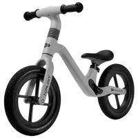 Bicicletă fără pedale KinderKraft Xploit 12"  Aliaj de magneziu / Silver 