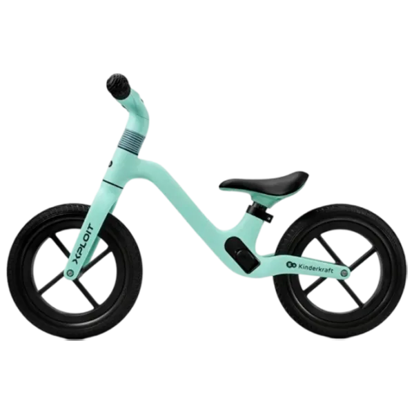 Bicicletă fără pedale KinderKraft Xploit 12"  Aliaj de magneziu / Turquoise  photo 2 Bicicletă fără pedale KinderKraft Xploit 12"  Aliaj de magneziu / Turquoise  photo 2