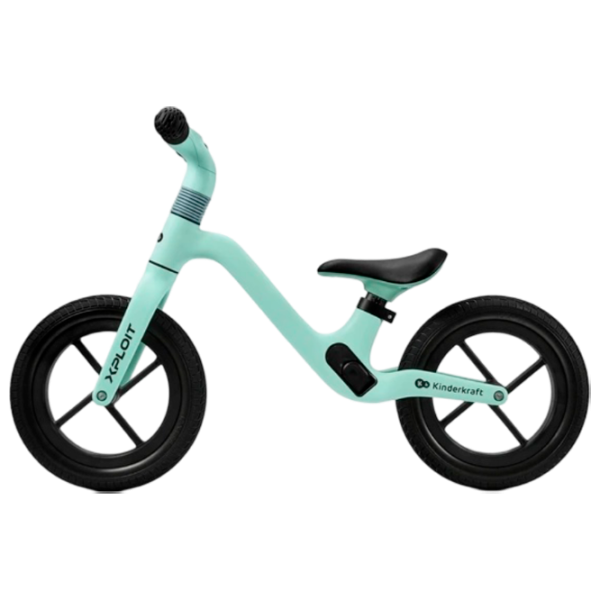 Bicicletă fără pedale KinderKraft Xploit 12"  Aliaj de magneziu / Turquoise  photo 2 Bicicletă fără pedale KinderKraft Xploit 12"  Aliaj de magneziu / Turquoise  photo 2