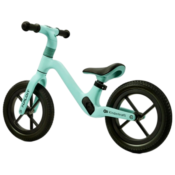 Bicicletă fără pedale KinderKraft Xploit 12"  Aliaj de magneziu / Turquoise  photo 3 Bicicletă fără pedale KinderKraft Xploit 12"  Aliaj de magneziu / Turquoise  photo 3