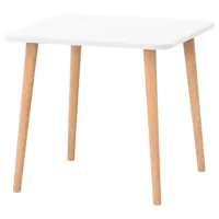Детский стол Veres New York Белый / Бук / 3+