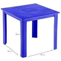 Măsuță pentru copii Turan Fiore Blue / Plastic / 1+ photo 3