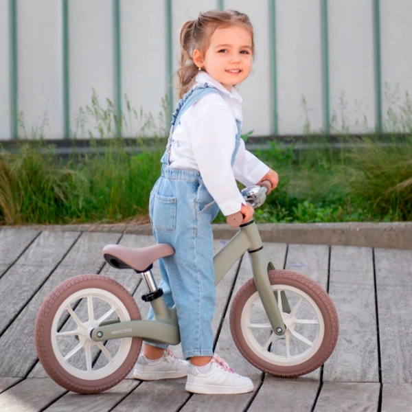 Bicicletă fără pedale Kikka Boo Lanser 12"  Metal / Green  photo 5 Bicicletă fără pedale Kikka Boo Lanser 12"  Metal / Green  photo 5