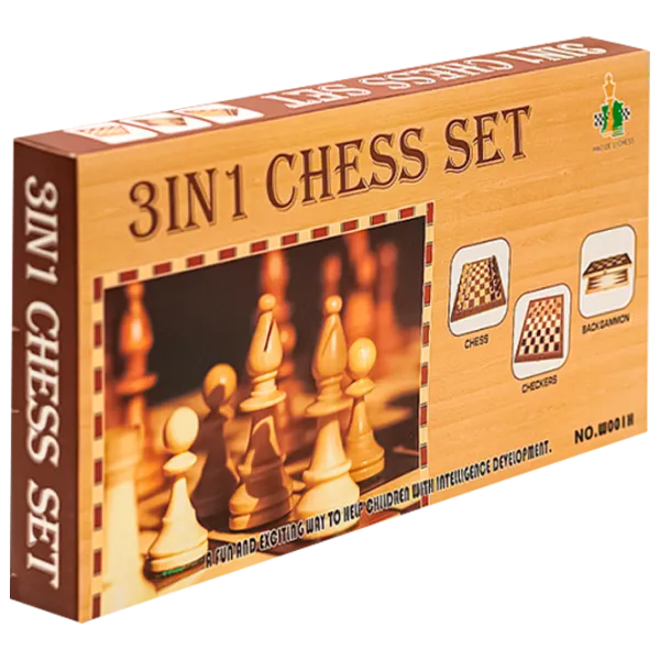 Joc de masă New World 3 in 1 Chess 7+/ Strategie photo 1 Joc de masă New World 3 in 1 Chess 7+/ Strategie photo 1