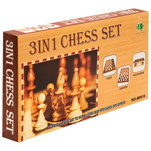 Joc de masă New World 3 in 1 Chess 7+/ Strategie photo 1 Joc de masă New World 3 in 1 Chess 7+/ Strategie photo 1