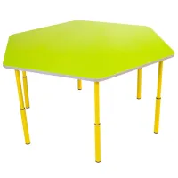 Детский стол Tisam 0307 Лаймовый / Металл / 3+