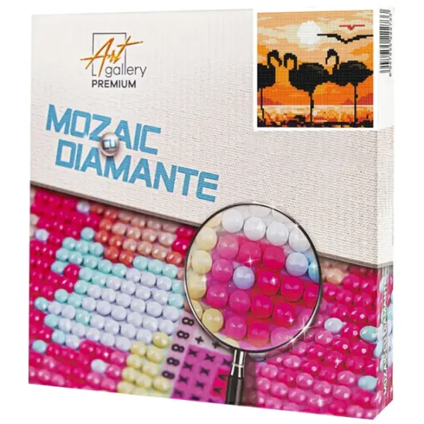Mozaic Art Galery Premium Flamingo la apus   /  photo 1 Mozaic Art Galery Premium Flamingo la apus   /  photo 1