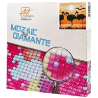 Mozaic Art Galery Premium Flamingo la apus   / 