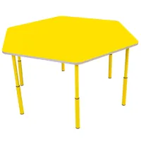 Детский стол Tisam 0307 Желтый / Металл / 3+