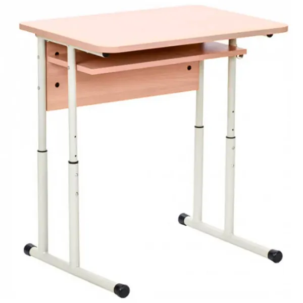 Школьная парта Tisam 0163 Light oak / Металл / 3+ photo 1