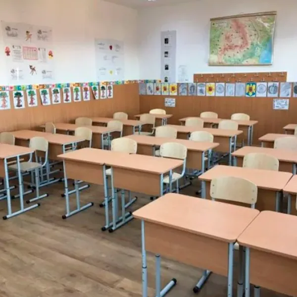 Школьная парта Tisam 0163 Light oak / Металл / 3+ photo 3
