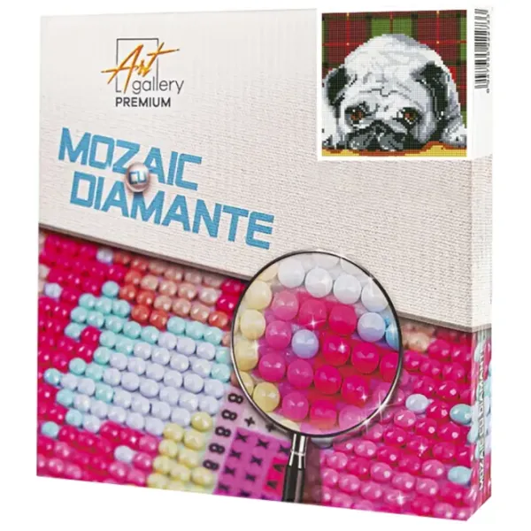 Mozaic Art Galery Premium Mops adormit   /  photo 1