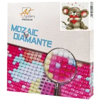 Мозайка Art Galery Premium Șoricel cu o inimioară   / 