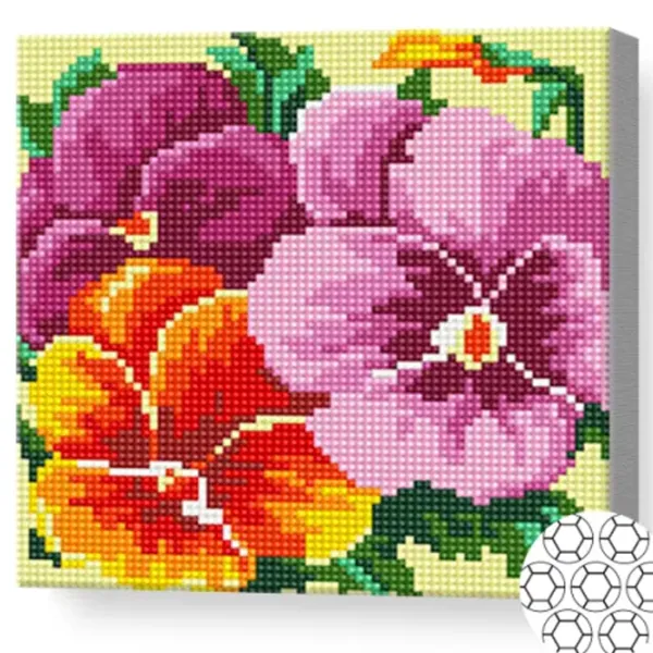Mozaic Art Galery Premium Violete colorate   /  photo 2 Mozaic Art Galery Premium Violete colorate   /  photo 2