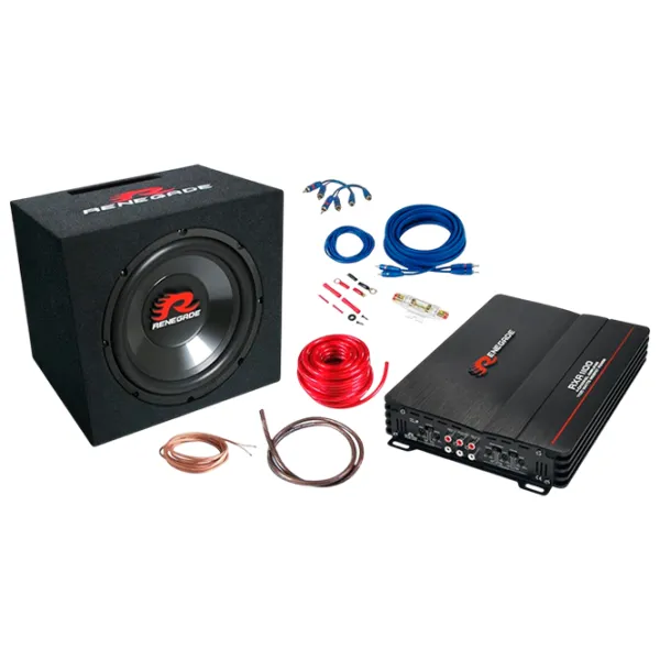 Автомобильные сабвуферы Renegade RBK1100XL 600 Вт photo 1