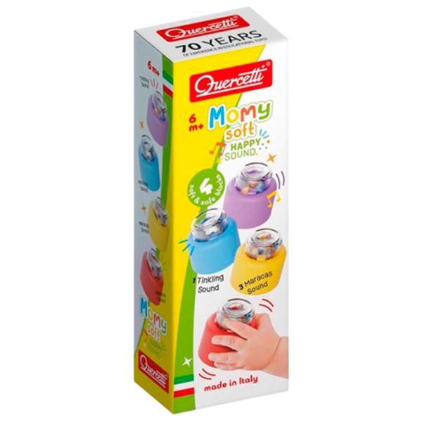 Конструктор Quercetti Soft Happy Sound Мягкие погремушки/ Разноцветный photo 2