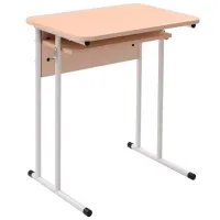 Школьная парта Tisam 1175 Light oak / Металл / 