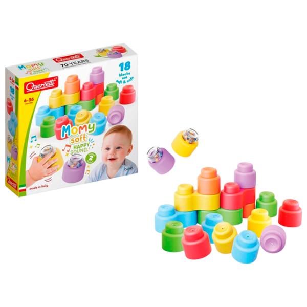 Конструктор Quercetti Soft Happy Sound Мягкие блоки/ Разноцветный photo 2