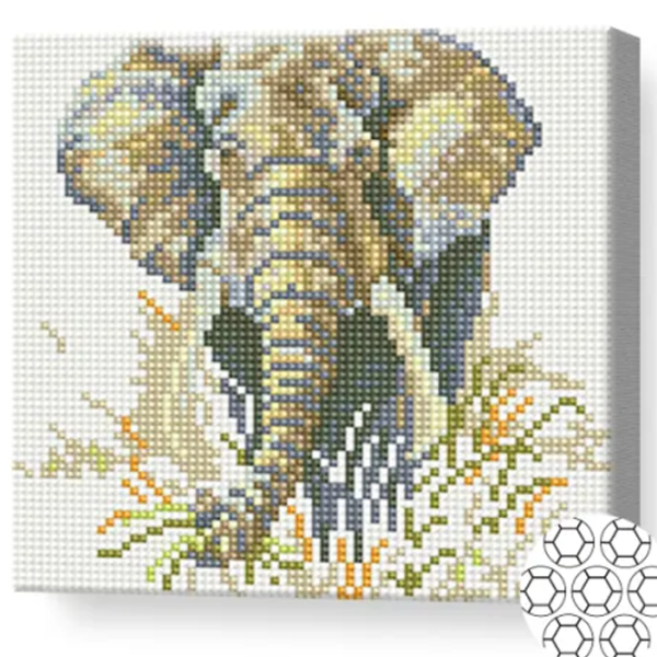Mozaic Art Galery Premium Elefant  /  photo 2 Mozaic Art Galery Premium Elefant  /  photo 2