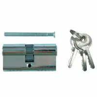 Замок с ключом Vorel 77170 Серебряный / Металл