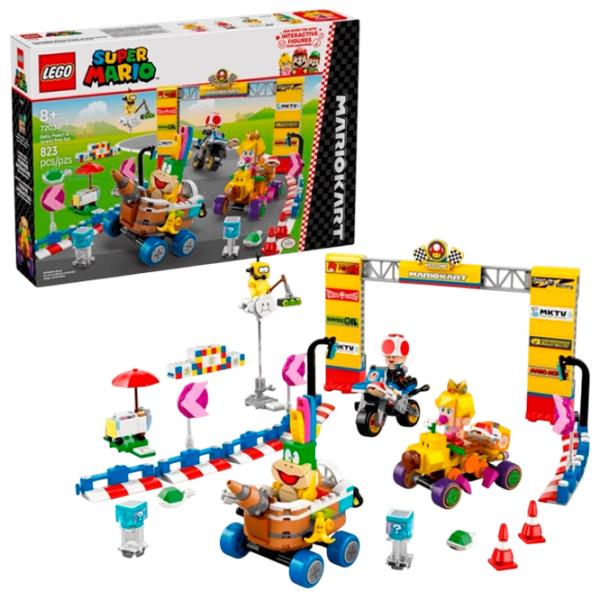 Constructor LEGO Mario Kart Baby Peach & Grand Prix Figuri/ Multicolor photo 2 Constructor LEGO Mario Kart Baby Peach & Grand Prix Figuri/ Multicolor photo 2