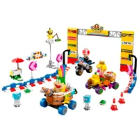 Constructor LEGO Mario Kart Baby Peach & Grand Prix Figuri/ Multicolor photo 3