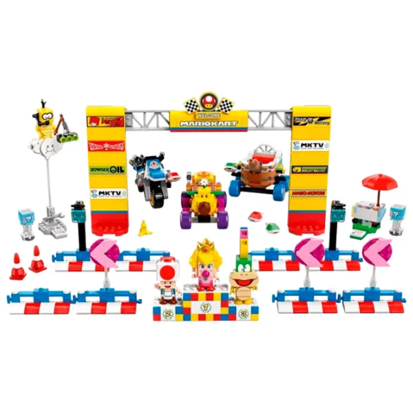 Constructor LEGO Mario Kart Baby Peach & Grand Prix Figuri/ Multicolor photo 4 Constructor LEGO Mario Kart Baby Peach & Grand Prix Figuri/ Multicolor photo 4