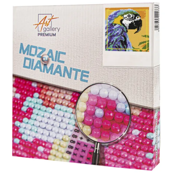 Mozaic Art Galery Premium Papagalul ara aprins   /  photo 1 Mozaic Art Galery Premium Papagalul ara aprins   /  photo 1