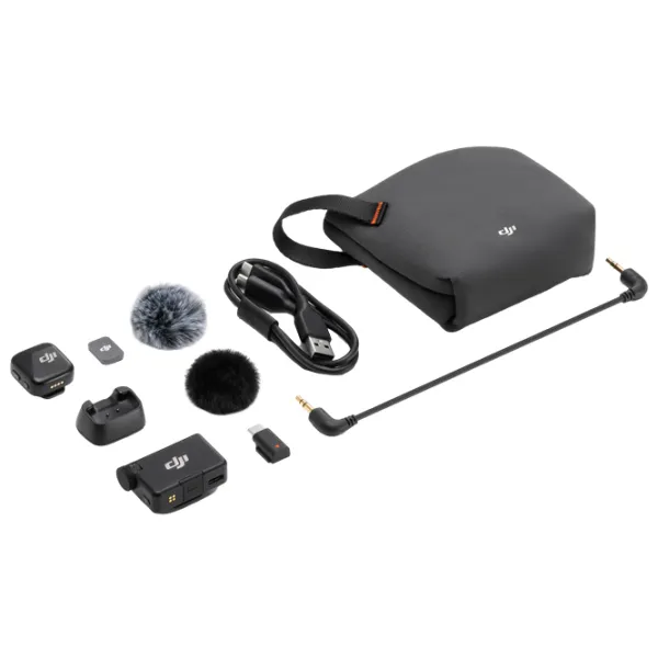 Microfon DJI Mic Mini (1 TX + 1 RX) Black photo 5