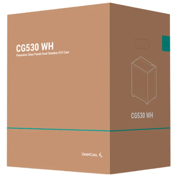 Корпус Deepcool CG530 WH Mid Tower / Белый photo 13