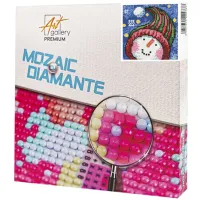 Mozaic Art Galery Premium Omuleț de zapadă in cușmă  / 