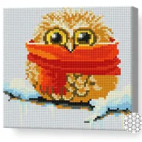 Мозайка Art Galery Premium Mica bufnița cu fular / photo 2