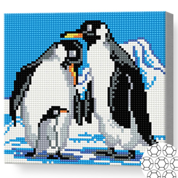 Mozaic Art Galery Premium Cuplul pinguinilor   /  photo 2 Mozaic Art Galery Premium Cuplul pinguinilor   /  photo 2