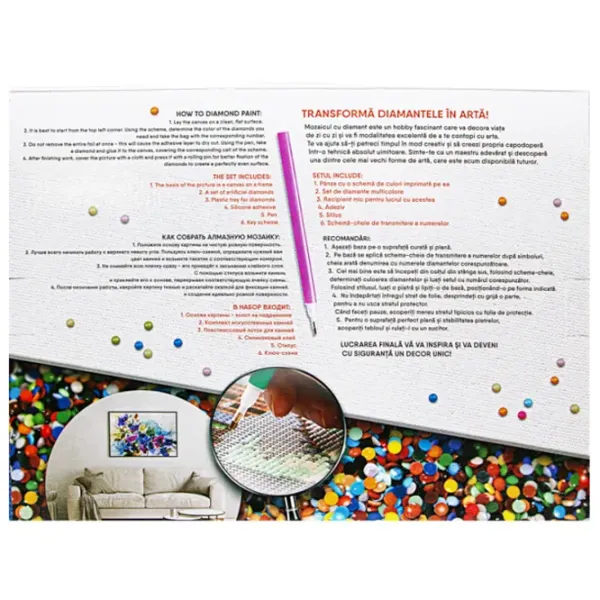 Мозайка Art Galery Premium Seara cu zapadă  /  photo 3 Мозайка Art Galery Premium Seara cu zapadă  /  photo 3