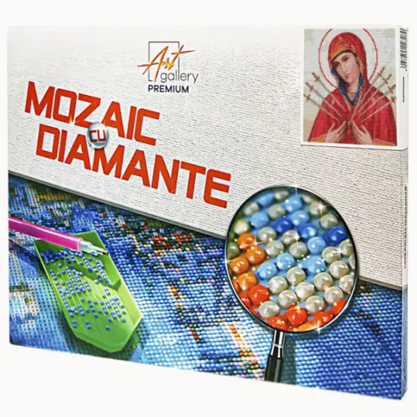 Mozaic Art Galery Premium Icoana Maicii Domnului Cu Șapte Sageți  /  photo 1 Mozaic Art Galery Premium Icoana Maicii Domnului Cu Șapte Sageți  /  photo 1