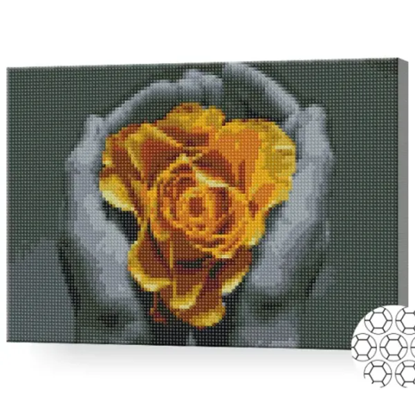 Мозайка Art Galery Premium Trandafir galben   /  photo 2 Мозайка Art Galery Premium Trandafir galben   /  photo 2