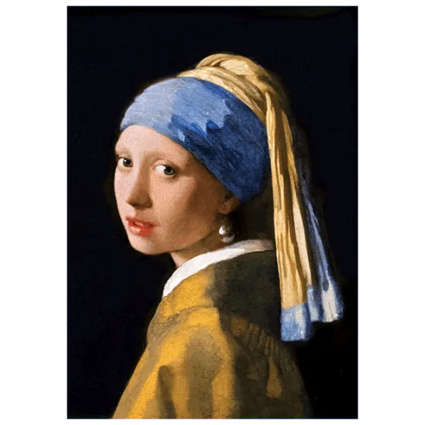 Puzzle Art Puzzle Girl with a Pearl Earring 15+/ Количество деталей: 1000 photo 2