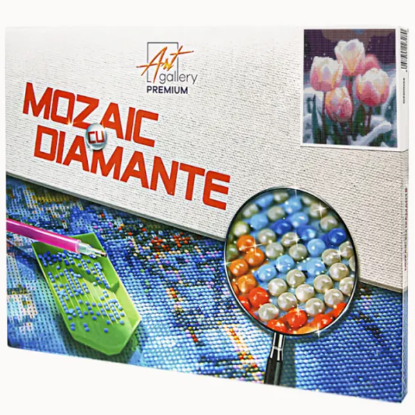 Мозайка Art Galery Premium Lalele in zapadă  /  photo 1