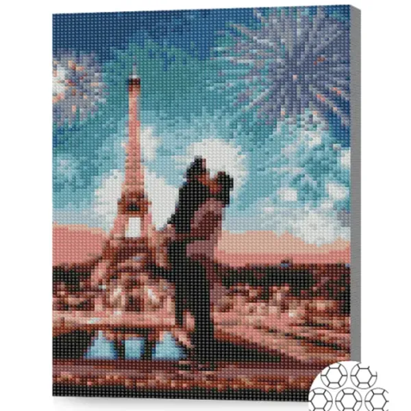 Мозайка Art Galery Premium Sărutul la Paris  /  photo 2 Мозайка Art Galery Premium Sărutul la Paris  /  photo 2