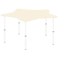 Măsuță pentru copii Tisam 0501 Cream / Metal / 