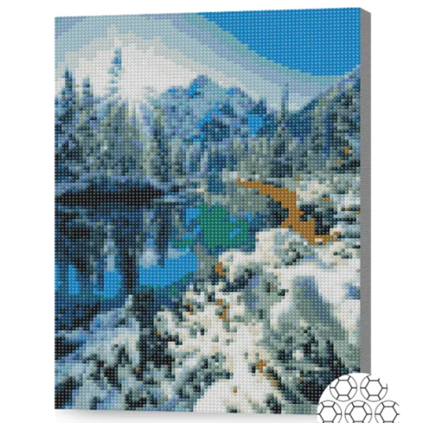 Мозайка Art Galery Premium Lac in munți  /  photo 2