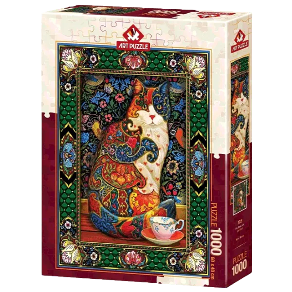 Puzzle Art Puzzle Noble Cat 15+/ Количество деталей: 1000 photo 1