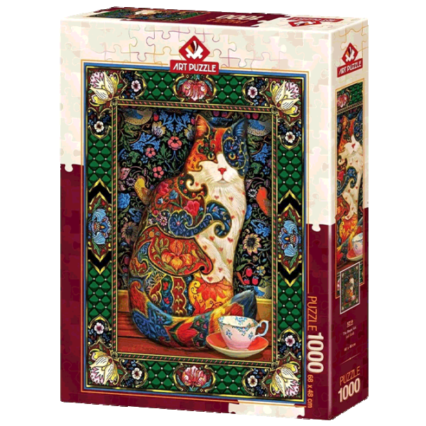 Puzzle Art Puzzle Noble Cat 15+/ Количество деталей: 1000 photo 1
